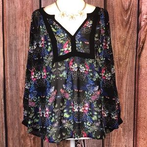 Nicole Miller Blouse SMALL NWT